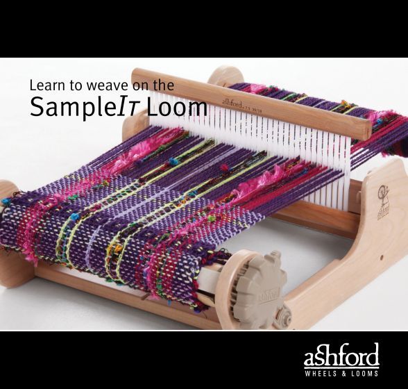 Learn to Weave on the Ashford SampleIt Loom Booklet Books